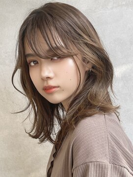 メゾンドイギー(MAISON de IGGY) フェミニン☆ゆるくびれ美髪ベージュブラウン###イメチェン