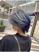 ★シルバーグレイ×サファイアブルー★