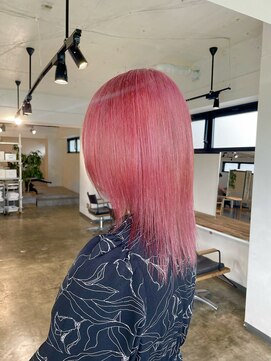 ザ オーダー(THE ORDER) ピンクカラー/ピンクベージュ/チェリーピンク/ダブルカラー/艶髪