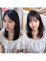 アフロートリノ(AFLOAT Leino)&nbsp;大人可愛い　レイヤーカット　似合わせ顔まわり　レイヤーカット