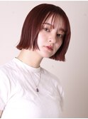 デザインカラーレイヤーカットウェットヘアオリーブベージュ0703