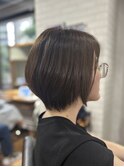 ショートカット/丸みショート/似合わせカット/大人美人/くびれ