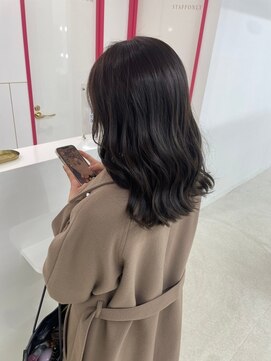 ジーナ 札幌(Zina) 髪質改善*ダークグレージュ*韓国風ウェーブ*美髪【Zina札幌】