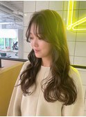 ◎韓国ヘアー顔周りレイヤー髪質改善おくれ毛前髪小新西区