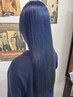ブリーチ毛にかけれるノンアルカリ縮毛矯正+シルクTR+スチーム￥14000