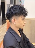 ニュアンスパーマ_韓国マッシュ_スペインカール_新宿_メンズ