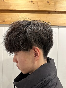 アメラボ(AmeLab) 緩めツイストスパイラル　ワックス仕上げ