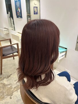 ジジバイモップス(jiji byMOPS) ピンクブラウン