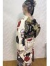 卒業式に☆袴着付＋ヘアセット14300円。電話予約のみ受付ます。