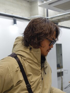 マール 矢場町(MARL) メンズボブ×スパイラルパーマ