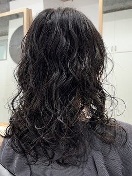 サロンドジョー(salon de joe) ミディアムパーマレイヤーパーマケアパーマニュアンスパーマ