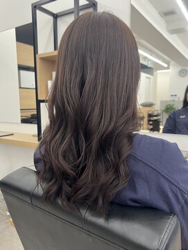 銀座ラボ 津田沼店(LA BO) ロングレイヤー/チャコールグレー