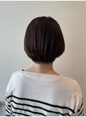 【大人ショート】30代40代/脱白髪/白髪ぼかし/レイヤーショート