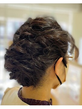 ラピッシュ 二和向台店 編み込みアップ！結婚式