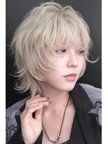 カライング(ing) 大人可愛いマッシュショートボブウルフカット◎30代40代50代60代