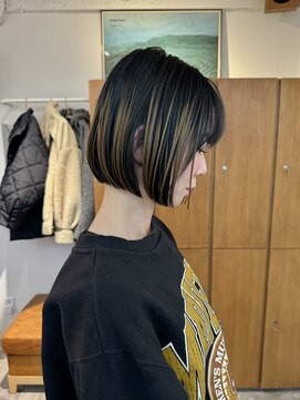 エニエンメイクス 立川(ENIEN MAKE'S) 暗めカラーグランマッシュデザインカラー/フェイスフレーミング4