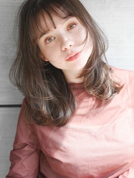 エインアンリー 明治神宮前(AIN.ANLY.) ☆暗めカラーグランマッシュデザインカラーフェイスフレーミング