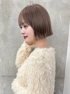 ガーデン 渋谷(GARDEN) 小顔大人ボブ暗めカラーミディアムデザインカラー