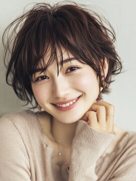 ゆるふわニュアンスショート