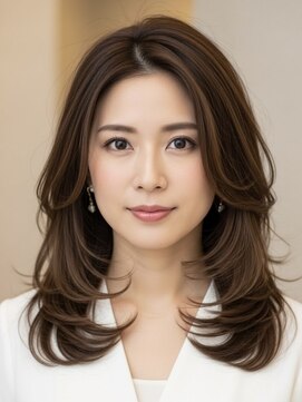 レヴィア(REVIA) レイヤーカット髪質改善トリートメント前髪カット