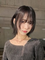 サンド 大阪梅田(sand) /ココアベージュ/オリーブグレー/小顔/梅田/大阪/レイヤーボブ