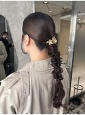 タイト編み下ろし