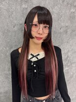 エスト 大阪梅田(EST)&nbsp;レミー100%/53cm☆シールエクステ60枚+ブリーチカラー