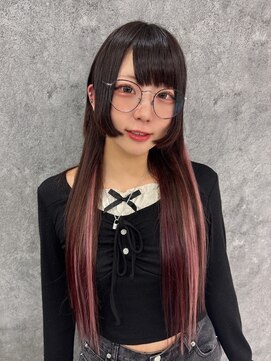 エスト 大阪梅田(EST) レミー100%/53cm☆シールエクステ60枚+ブリーチカラー