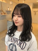 ニナル(Ninal) 縮毛矯正でつくる柔らかブルーオリーブ
