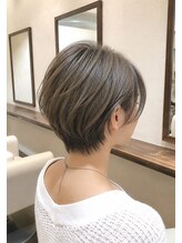 サイン(SIGN)&nbsp;ハンサムコンパクトショート 30代40代50代 カーキベージュ