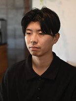 リム メンズヘア(LIM men's hair)&nbsp;大人微分けセンターパート【倉敷メンズ専門店/美容院/理容室】