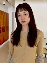 フィルムス ヨコハマ プラス(FILMS 横浜 +) ひし形レイヤーボブハッシュ/顔周り/オリーブベージュ/横浜+