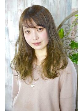 ヘアーデザイン キャンパス(hair design Campus) 【イルミナカラー☆】ピュアグレージュXインナーハイシャドウ