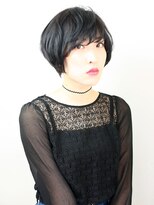 レンジシキチジョウジ (RENJISHI KICHIJOJI)&nbsp;頭の形がキレイに見える黒髪ナチュラルショート 2【RENJISHI】