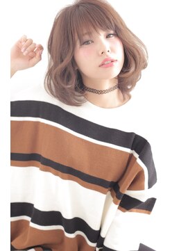 オウル(Owll) ◎小顔フォルム◎ゆるふわミディアムボブ