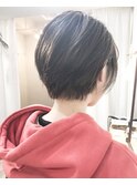 【Marlアプリエ】ラベンダーグレージュの無造作ショートボブ♪