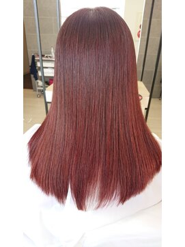 サンクレポ 【CINQ REPO　care&design】ストレート×ベリーピンク　佐藤拓哉