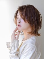 アトリエイトワ(atelier ittowa)&nbsp;くびれヘア/ハイライトカラー/アプリコットオレンジ/美髪/419