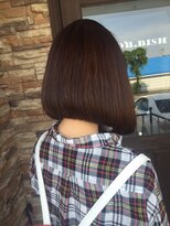 ボブビッシュ 東温店&nbsp;前下がりワンレンボブ