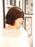 おしゃれでこなれ感外ハネなボブ