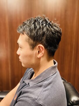 ヒロギンザ 田町店(HIRO GINZA) ツーブロベリーショート