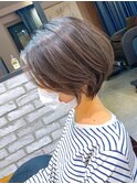 【mag  ginza】襟足スッキリ立体感ショートボブ×ハイライト