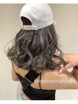 ジェニックバイノギオ(GENIC by Nogio) 【contrast Highlight】byRISA#ダークグレージュ