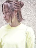 ♪百瀬俊幸♪簡単ヘアアレンジハーフアップゆるカワスタイル