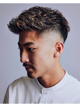 メンズサロン ゴールド 名古屋(GOALD) メンズパーマ　フェードカット　ツイストスパイラル　名古屋