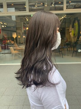 アクアオモテサンドウ(ACQUA omotesando) ＊ブリーチなし透明感カラーグレージュ！明るめアッシュベージュ