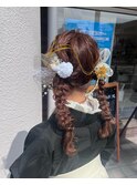 【卒業式ヘア】ツインアレンジ