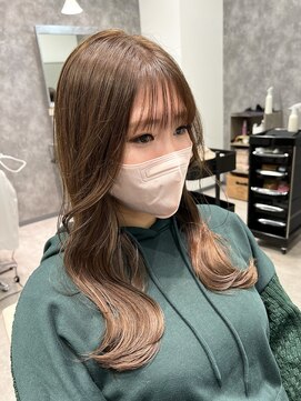 フォンド 津田沼(fond.) 韓国ヘア×柔らかミルクティーベージュ【 梅木 潤 】指名可能◎