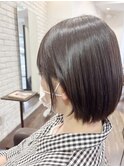 (ショートボブx縮毛矯正)Hide