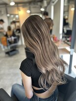 ラフ 難波店(LAFF)&nbsp;#黒髪#ボブルフ#ネビージュ#小顔#ワンレン